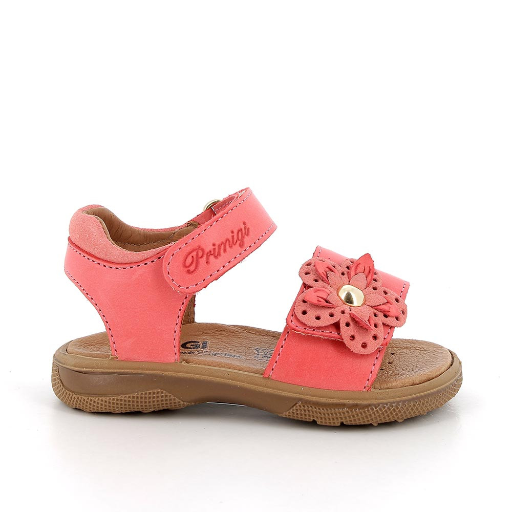 SANDALE AUS LEDER   MAEDCHEN    ROT KISS