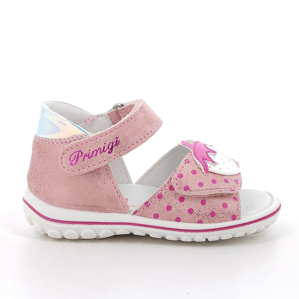 SANDALE  MAEDCHEN    ROSA LAMINIERT