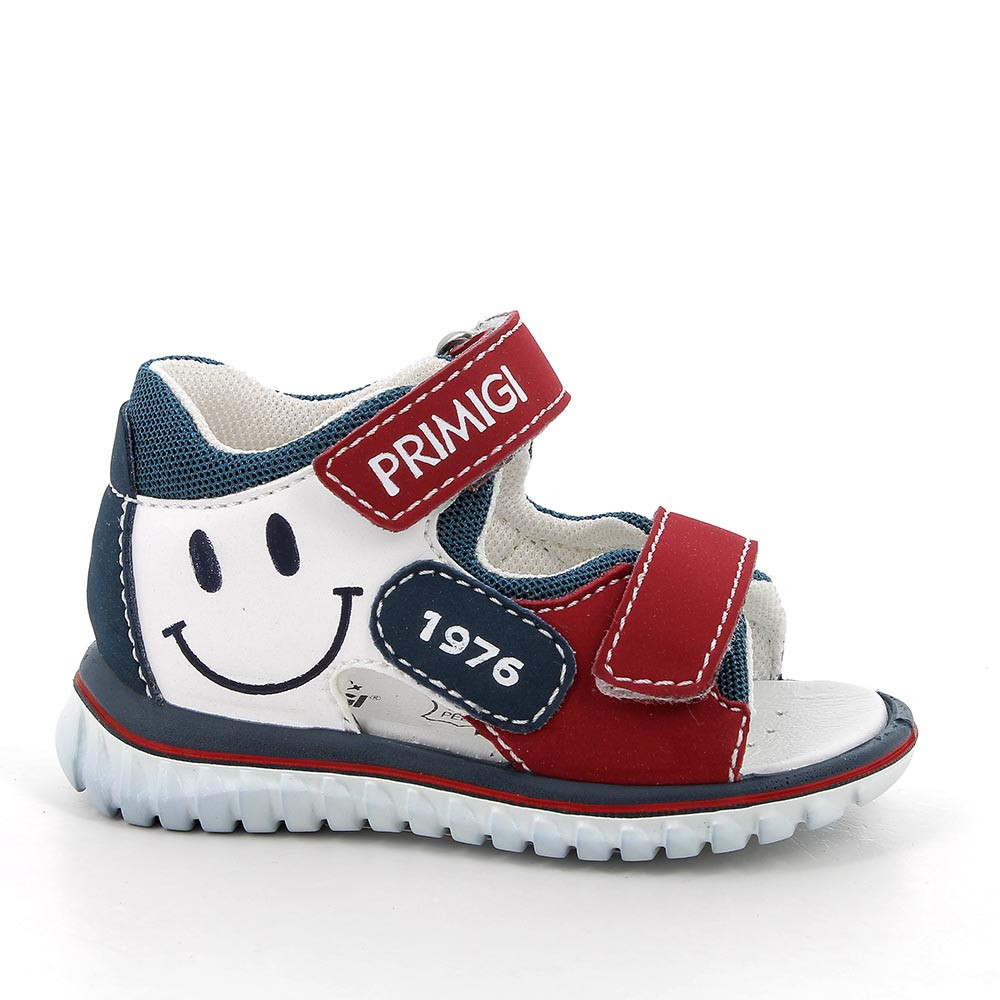 sandal boy red-white - Main Image