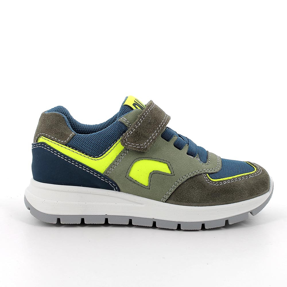 SNEAKERS   JUNGEN   DUNKELGRUEN-NAVY