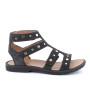 SANDALE AUS LEDER   MAEDCHEN    SCHWARZ SANDALE AUS LEDER   MAEDCHEN    SCHWARZ