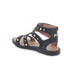 SANDALE AUS LEDER   MAEDCHEN    SCHWARZ SANDALE AUS LEDER   MAEDCHEN    SCHWARZ
