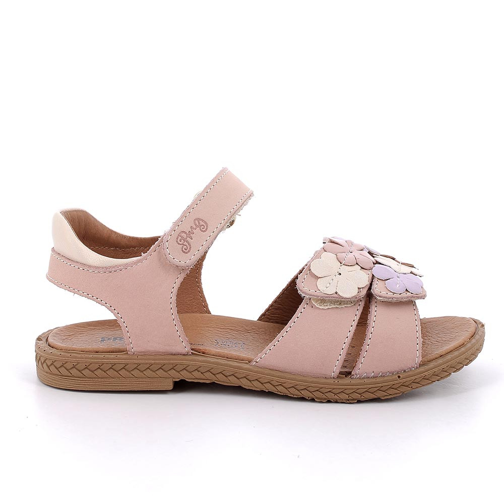 Sandali in pelle da bambina skin