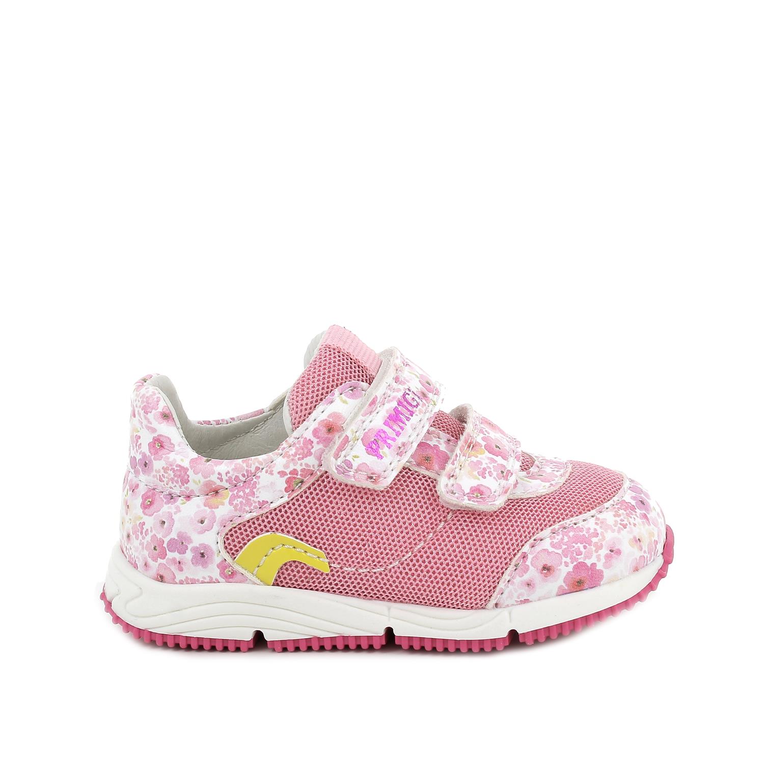 Scarpe da bambina bianco-rosa