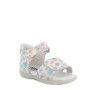 sandal  girl     white multicolor iridescent sandal  girl     white multicolor iridescent