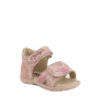 sandal in leather   girl   light pink sandal in leather   girl   light pink