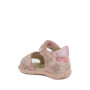 sandal in leather   girl   light pink sandal in leather   girl   light pink