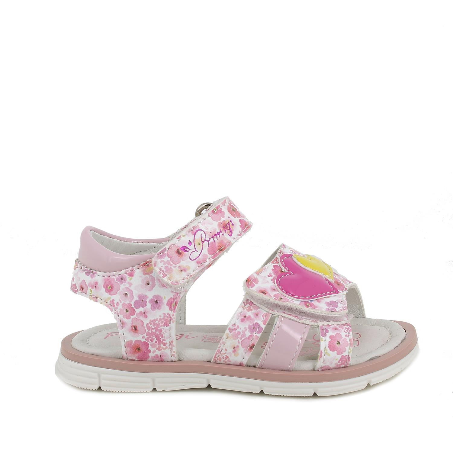 SANDALE  MAEDCHEN   WEISS-ROSA