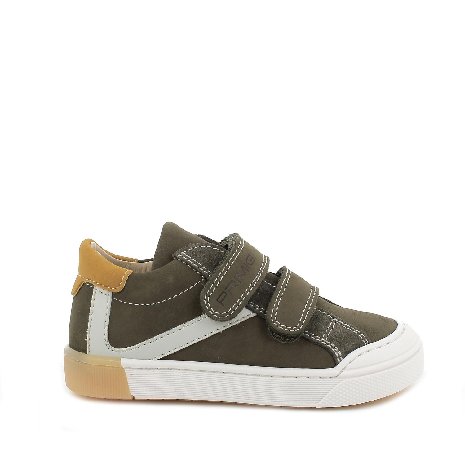 SNEAKERS  AUS LEDER   JUNGEN   MILITAERGRUEN