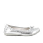 BALLERINA AUS LEDER  MAEDCHEN   SILBER BALLERINA AUS LEDER  MAEDCHEN   SILBER