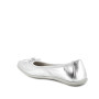 ballerine en cuir fille  argent ballerine en cuir fille  argent