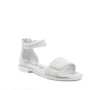 sandale fille   blanc irisé sandale fille   blanc irisé