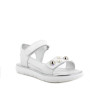 Sandali in pelle da bambina bianco Sandali in pelle da bambina bianco