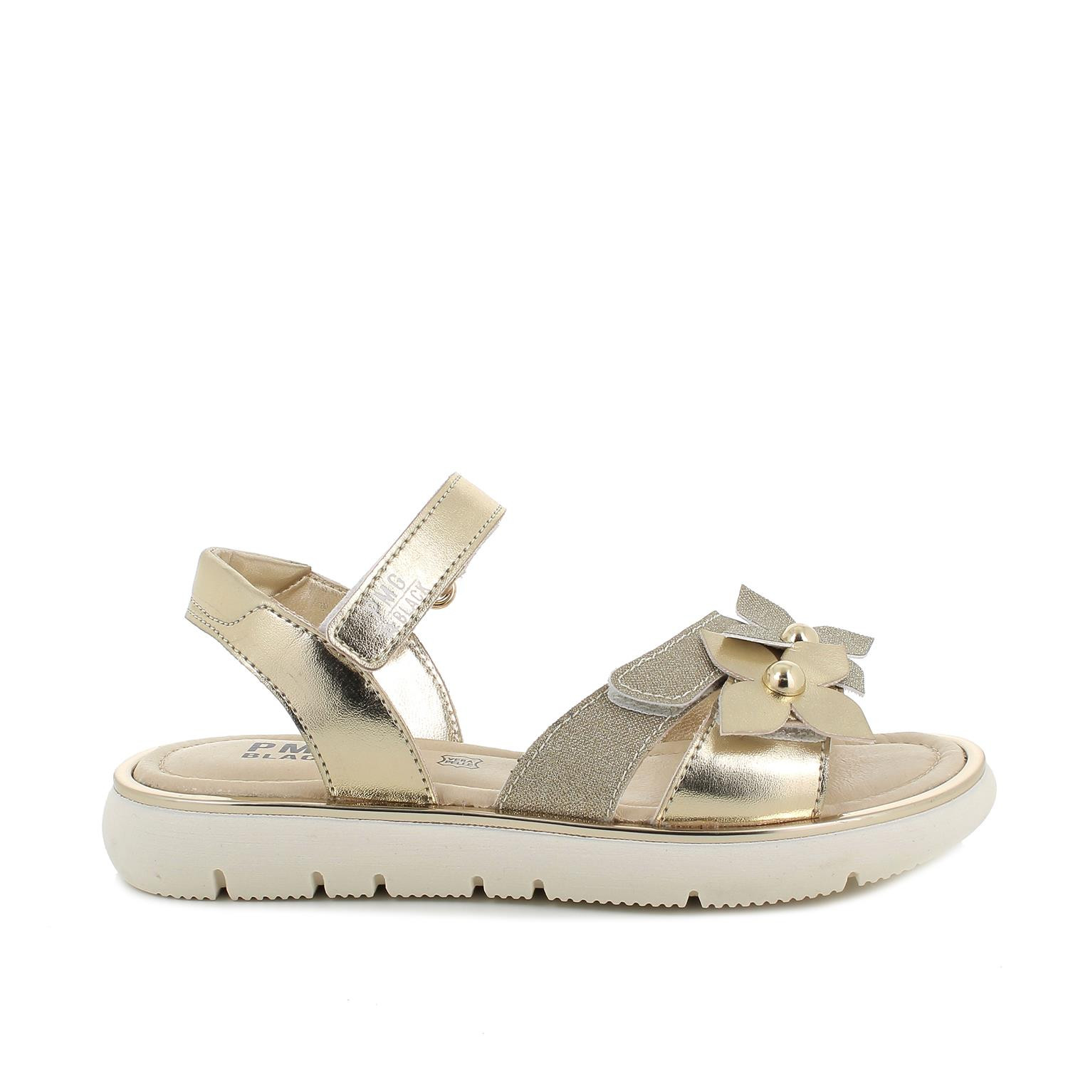Sandali bimba dorati top