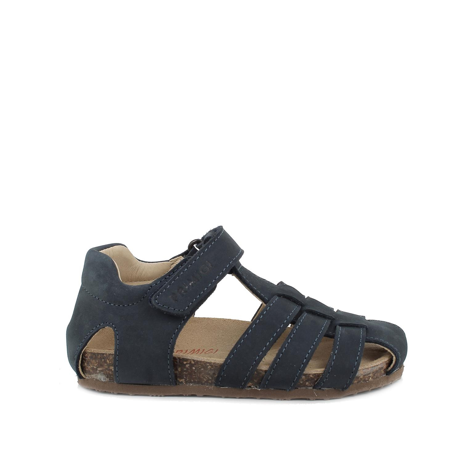 SANDALE AUS LEDER   JUNGEN   HIMMELBLAU