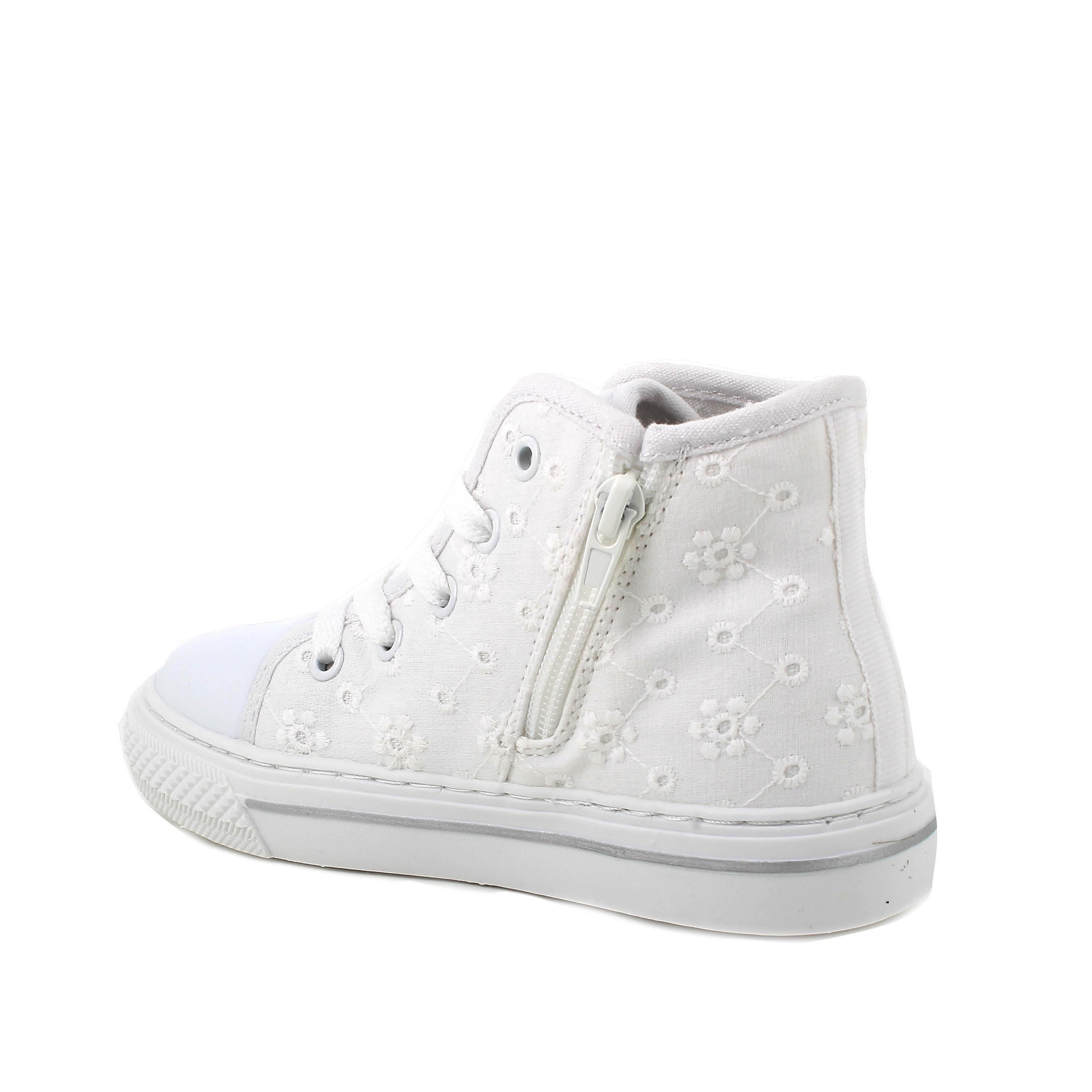 Sneakers alte bambina bianche on sale