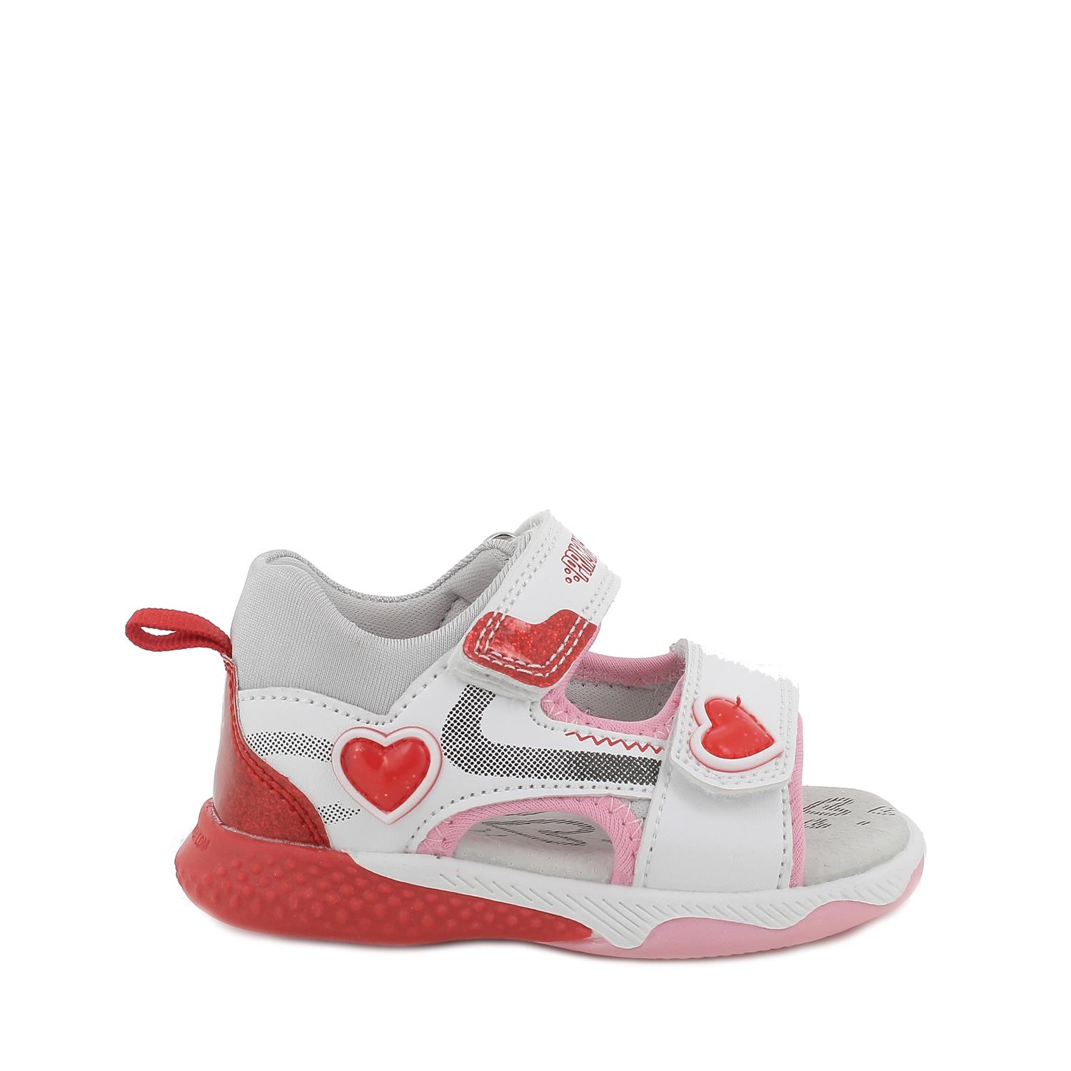 Sandali da bambina bianco