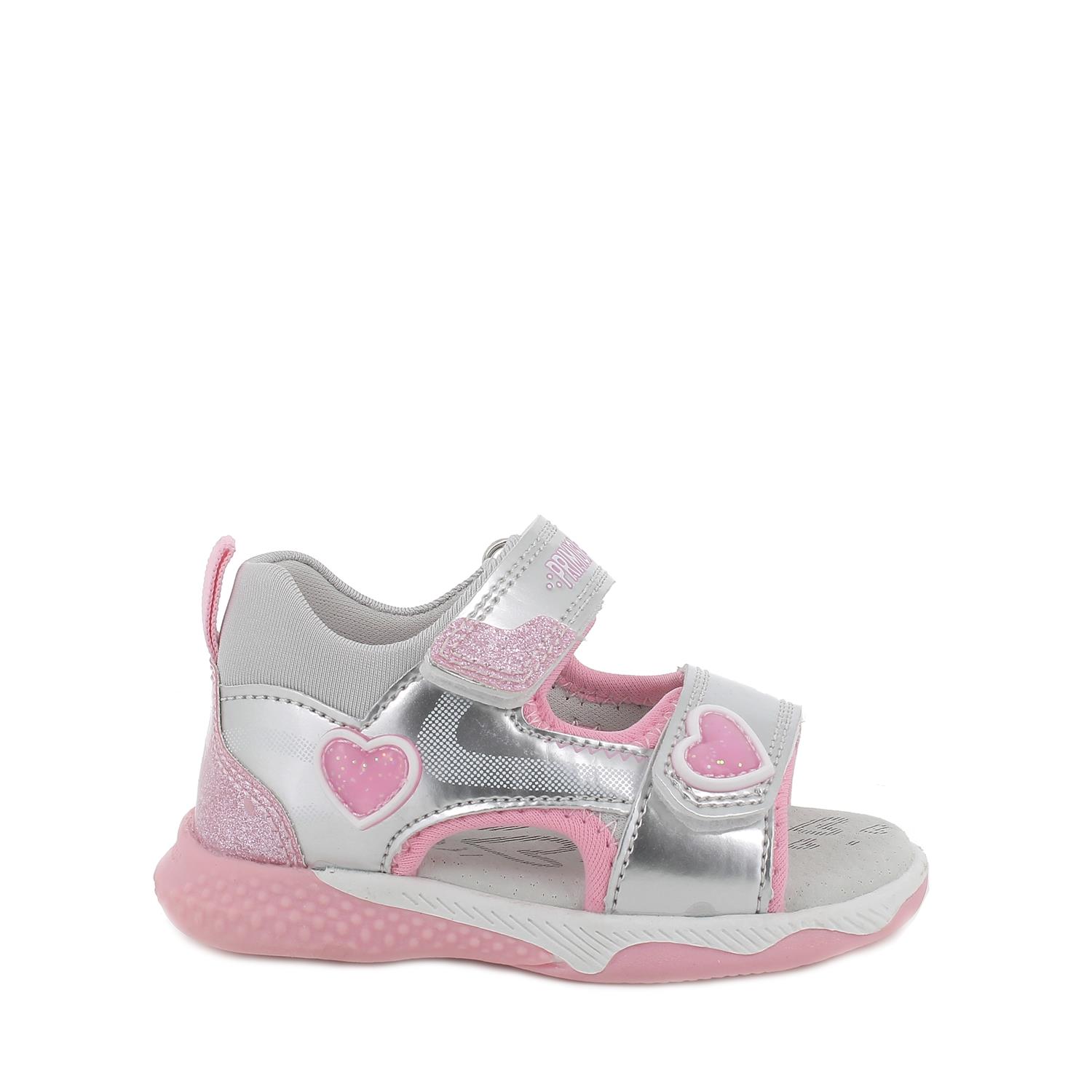 Sandali da bambina argento