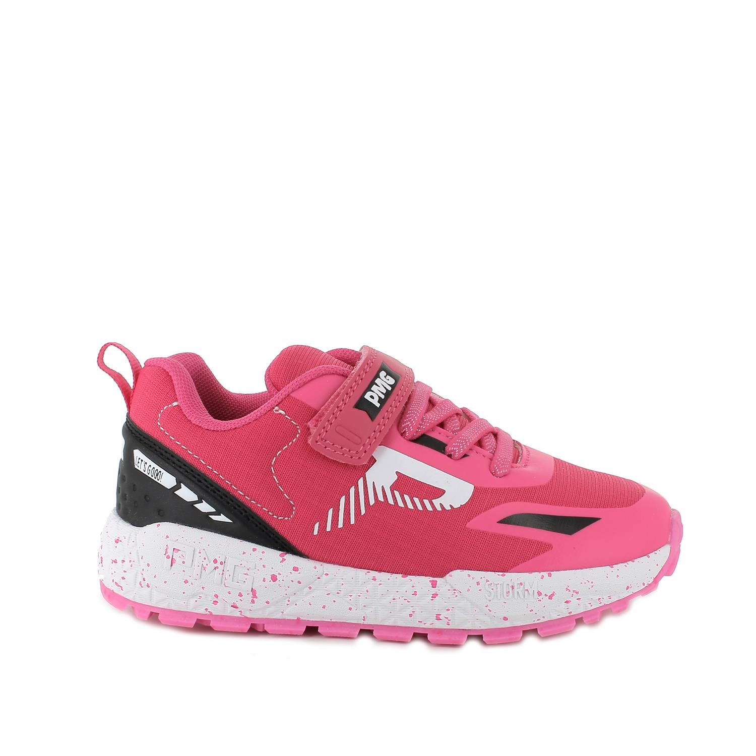 Sneakers da bambina rubino