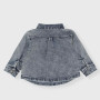 Newborn jeans overshirt, blue Newborn jeans overshirt, blue