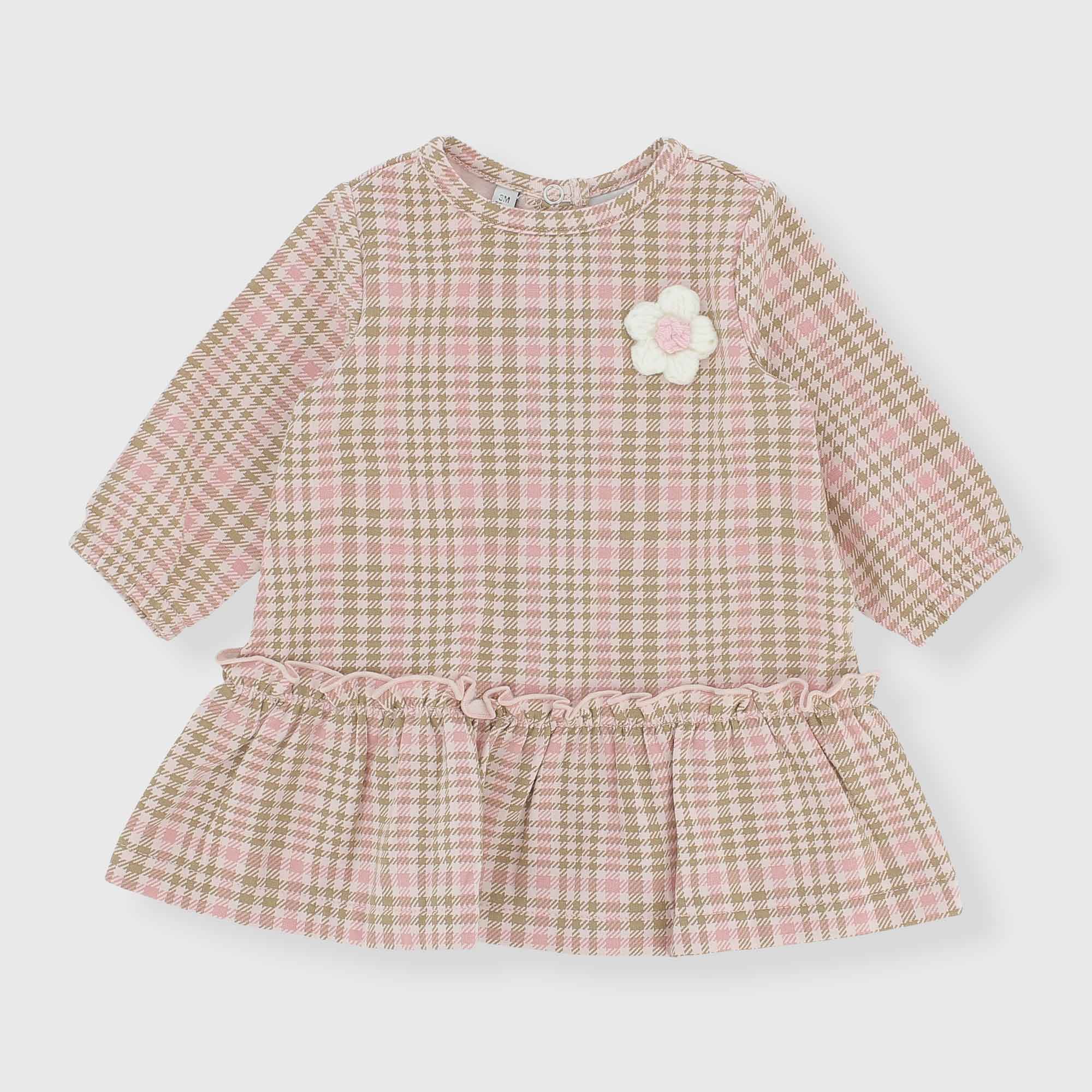 Fleecekleid für Babymädchen, rosa