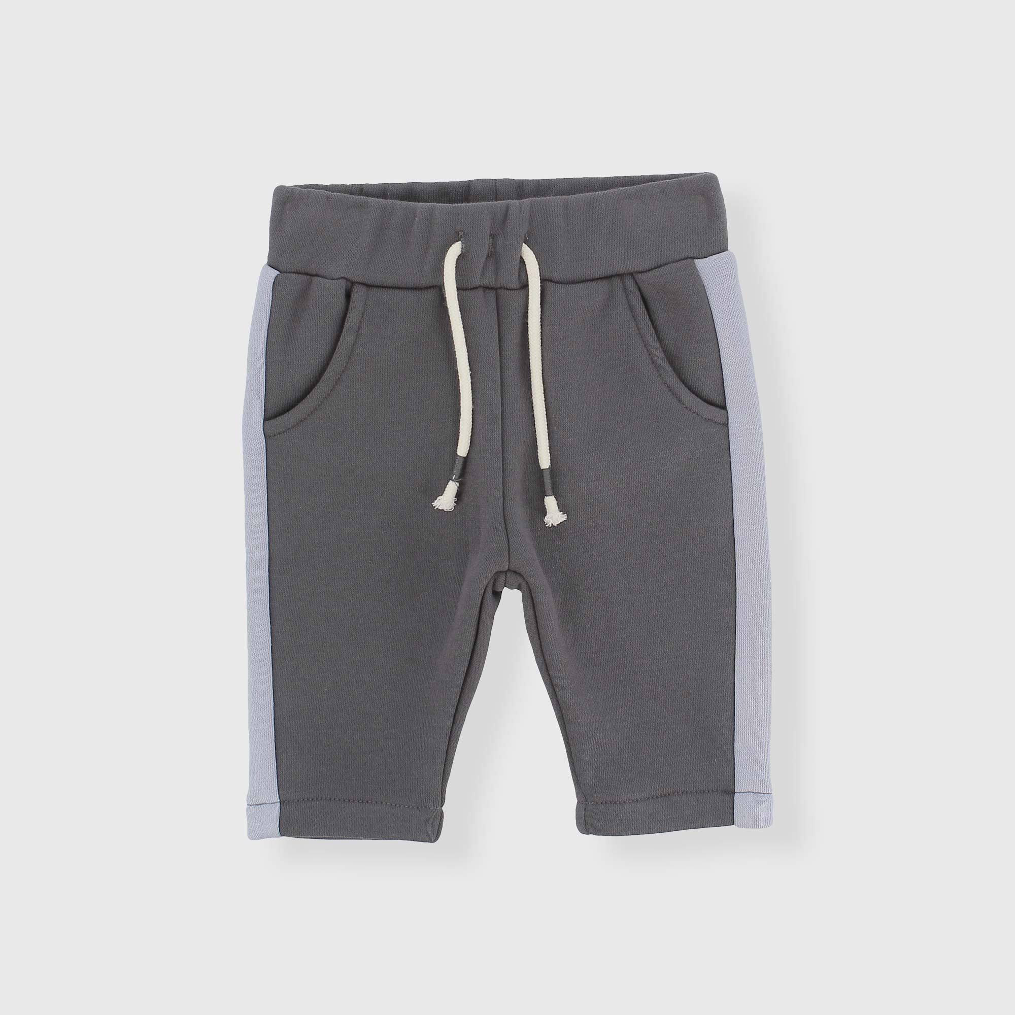Pantalone in felpa da neonato, GRIGIO