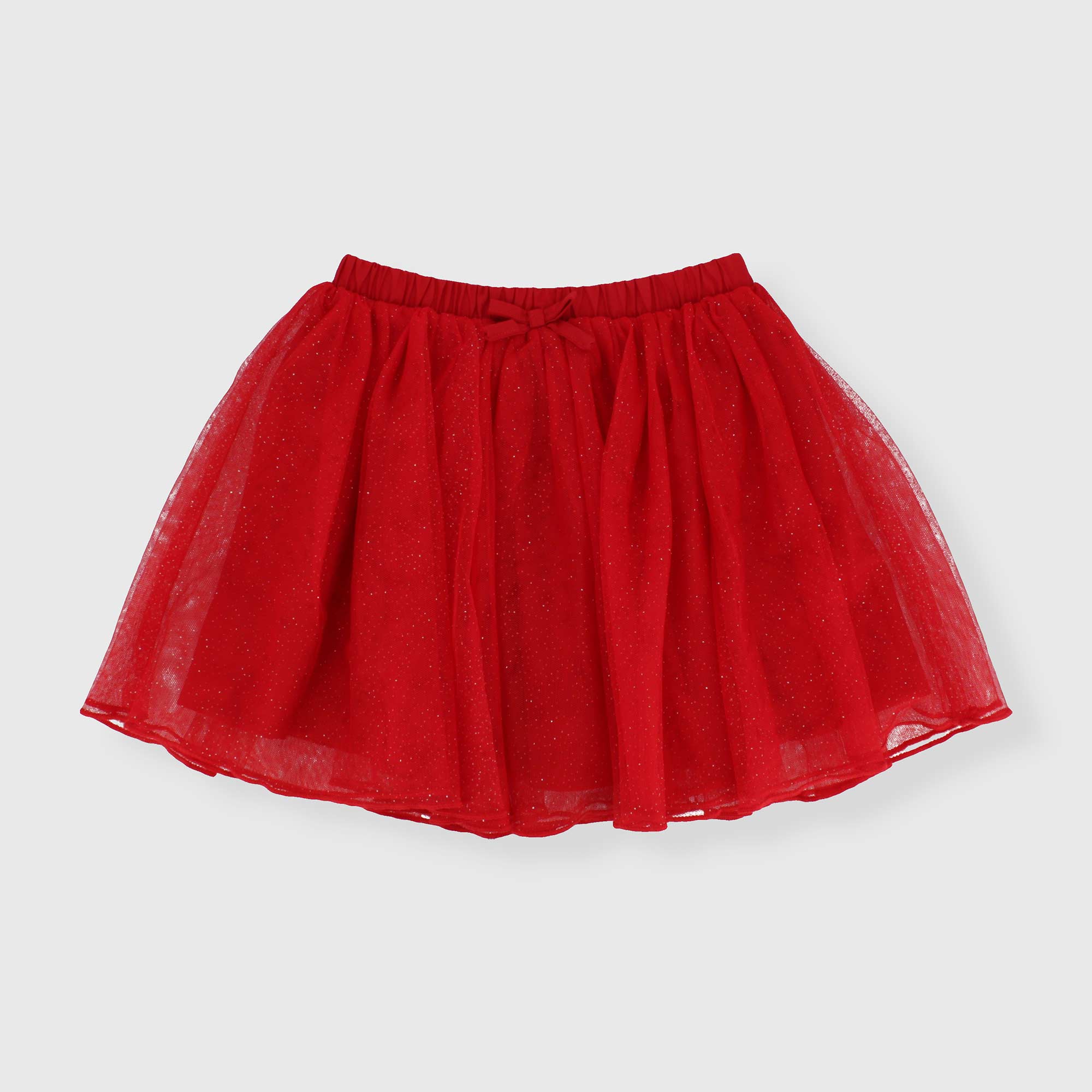 Gonna in tulle da bambina, ROSSO
