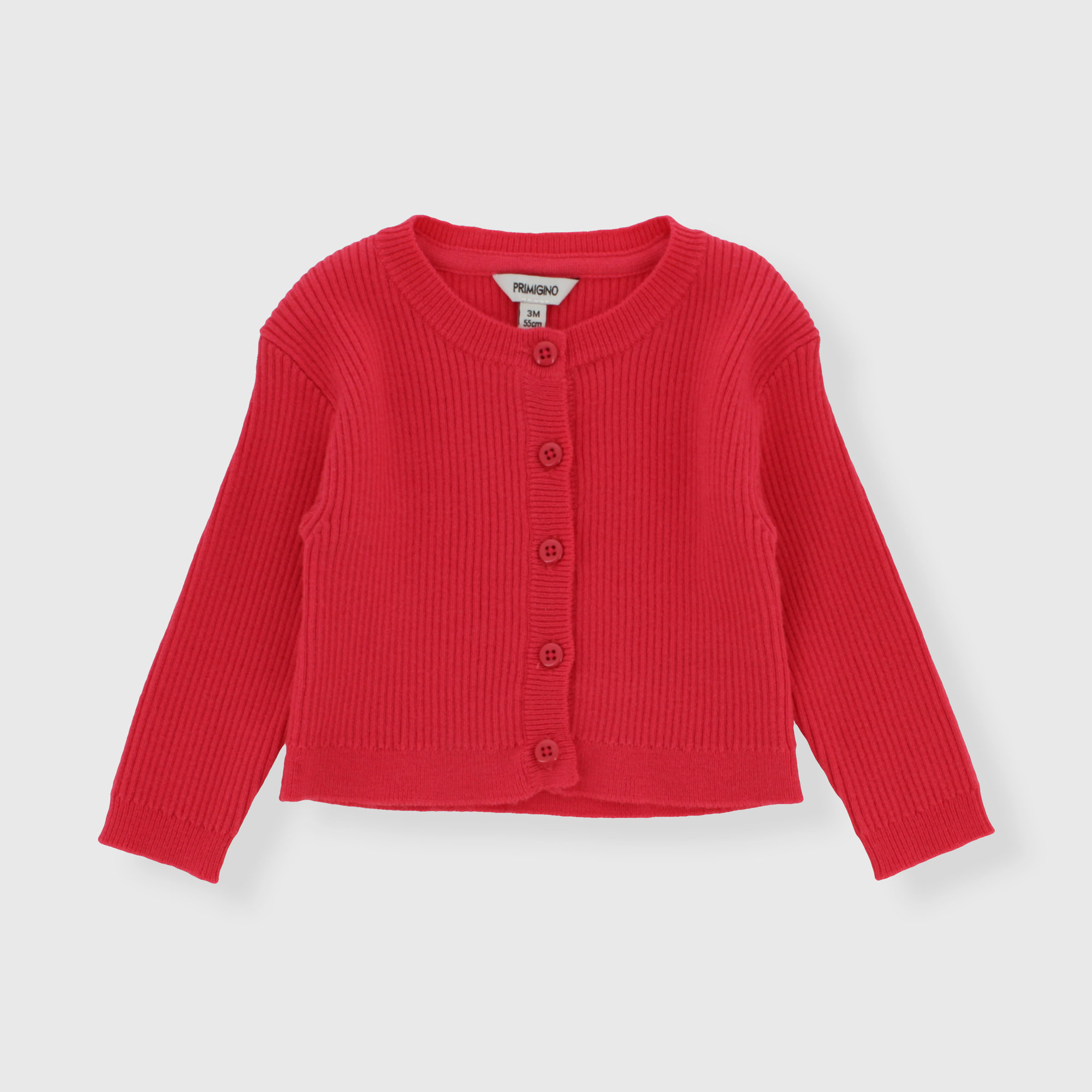 Cardigan in maglia da neonata, ROSA