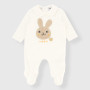 Chenille suit for newborn, white Chenille suit for newborn, white