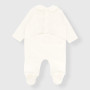 Chenille suit for newborn, white Chenille suit for newborn, white