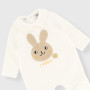 Chenille suit for newborn, white Chenille suit for newborn, white