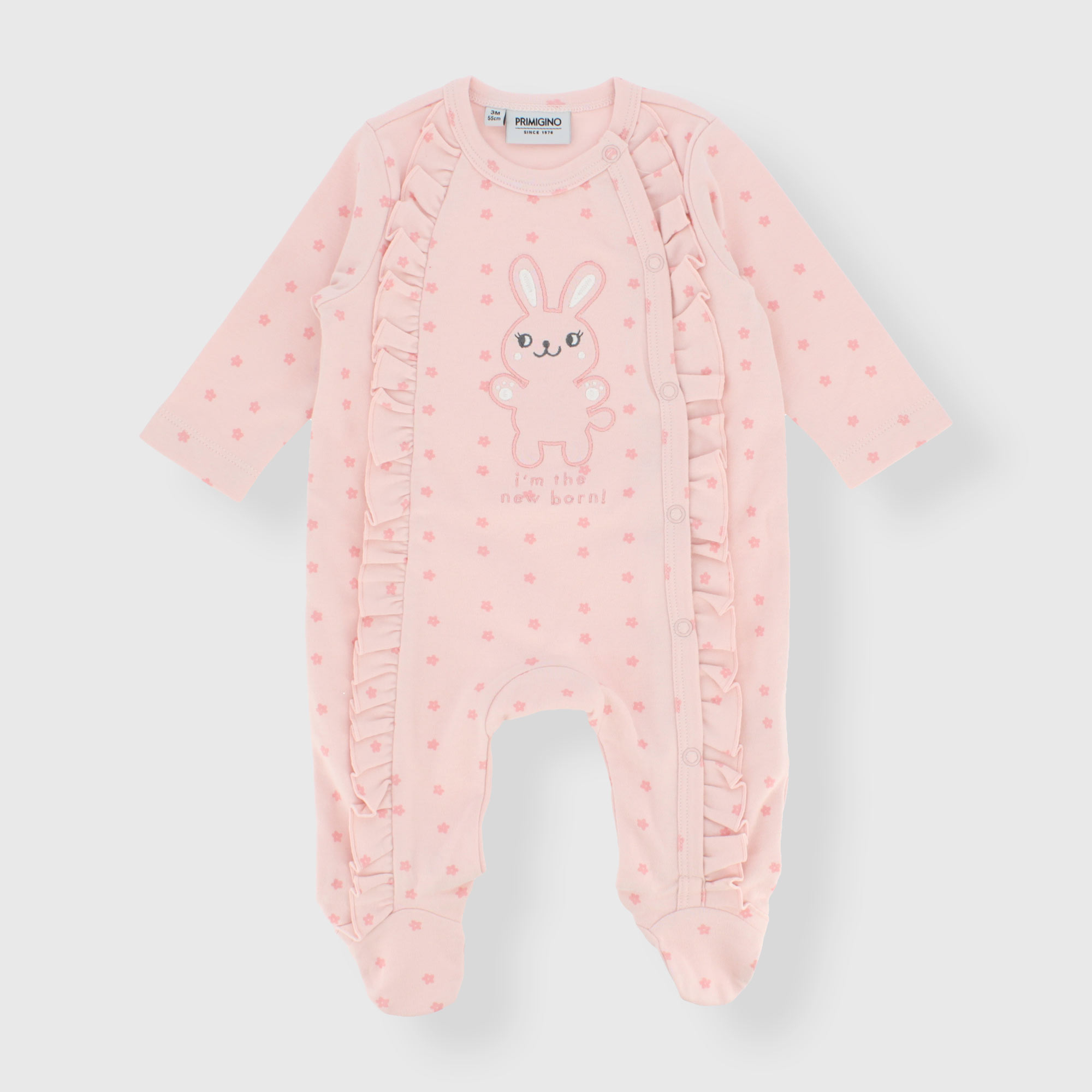 Tutina in interlock da neonata, ROSA