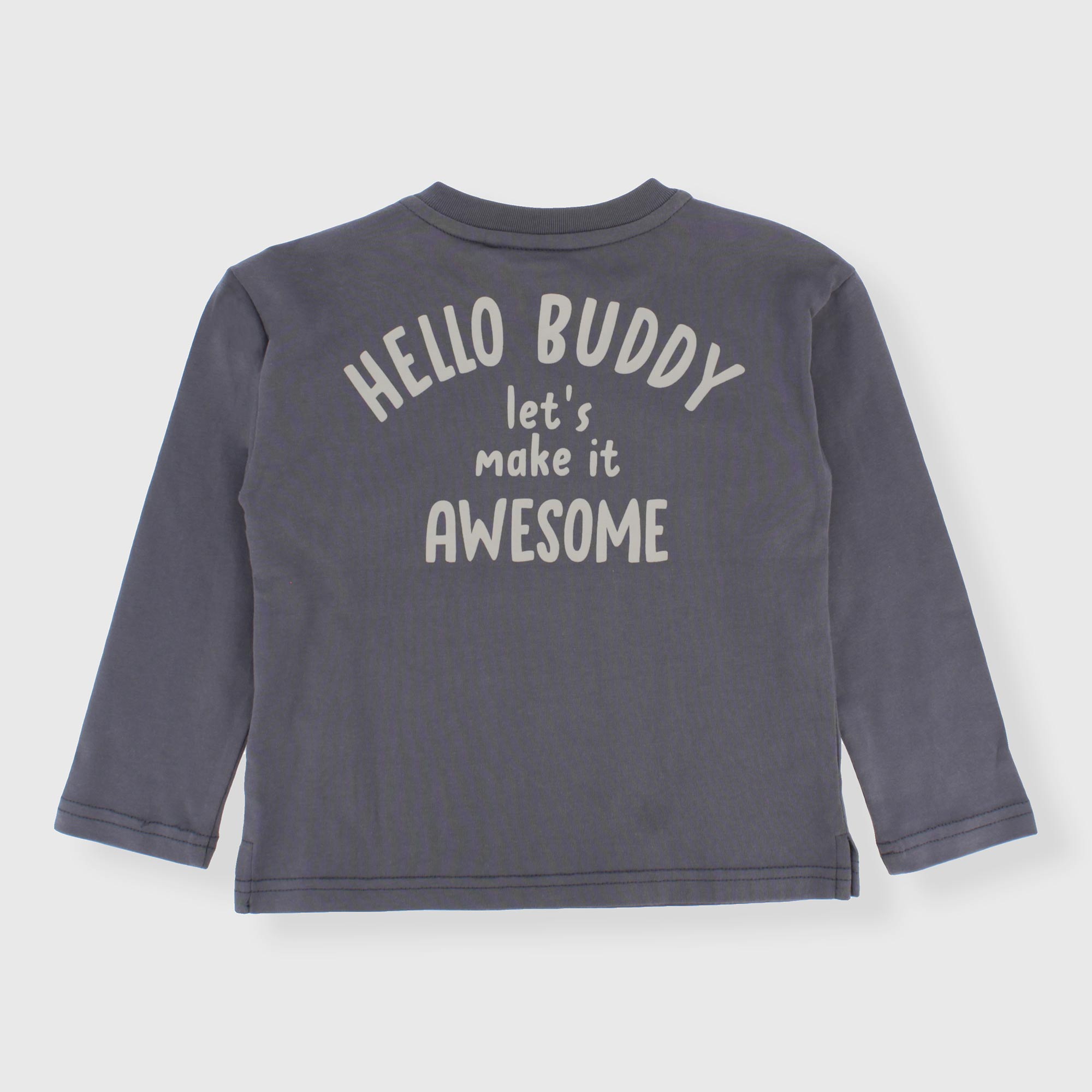 Amropi Kinder T-Shirt 3er Pack - Langarm Shirts Mit Dino Print Für Jungen & Mädchen