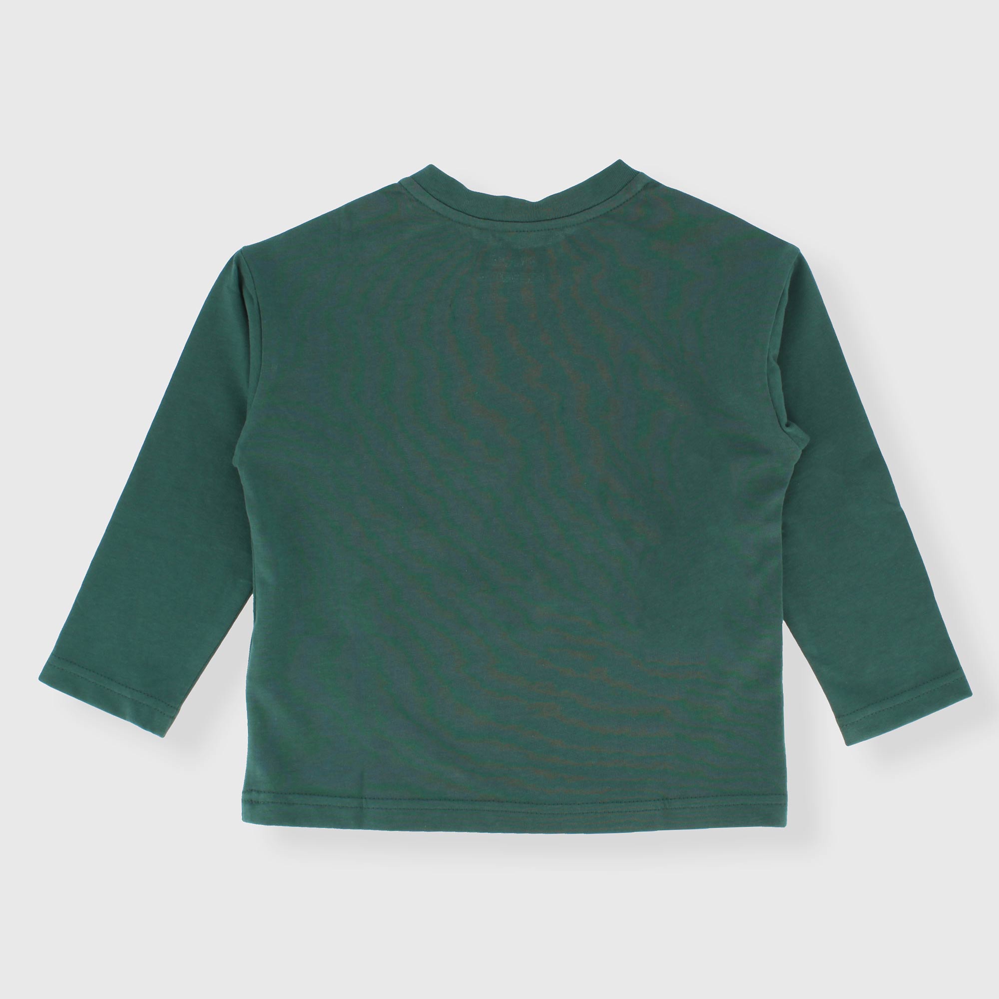 Camiseta verde niño manga larga new arrivals