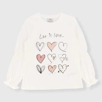 T-SHIRT MANICA LUNGA BAMBINA T-SHIRT MANICA LUNGA BAMBINA