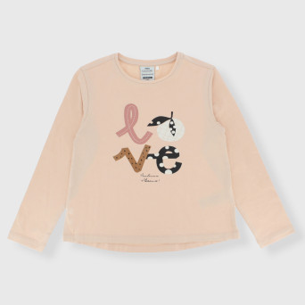 T-SHIRT MANICA LUNGA BAMBINA T-SHIRT MANICA LUNGA BAMBINA