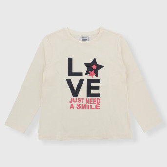 T-SHIRT MANICA LUNGA BAMBINA T-SHIRT MANICA LUNGA BAMBINA