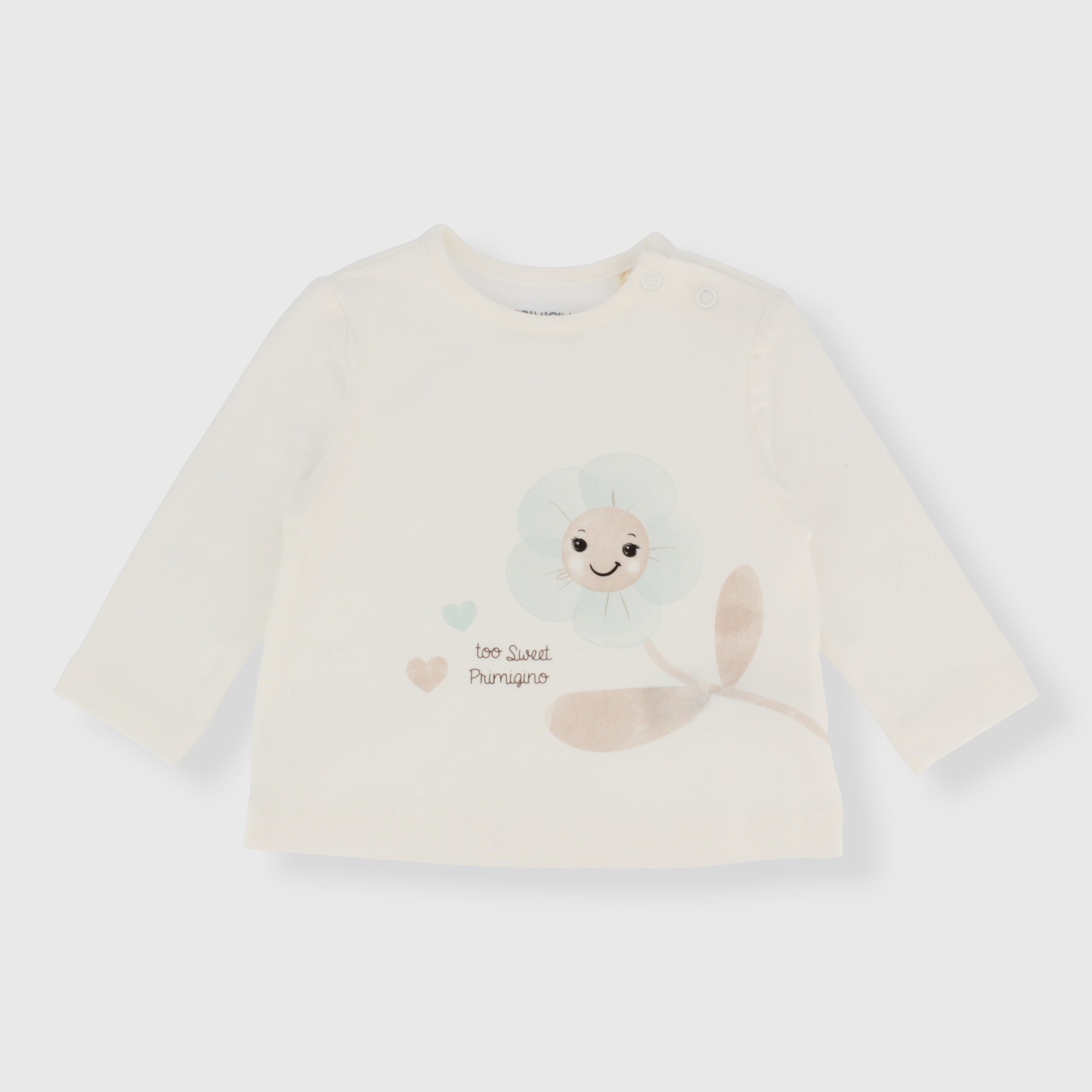 Primigi Maglietta in jersey da neonata, bianco, Taglia 3M