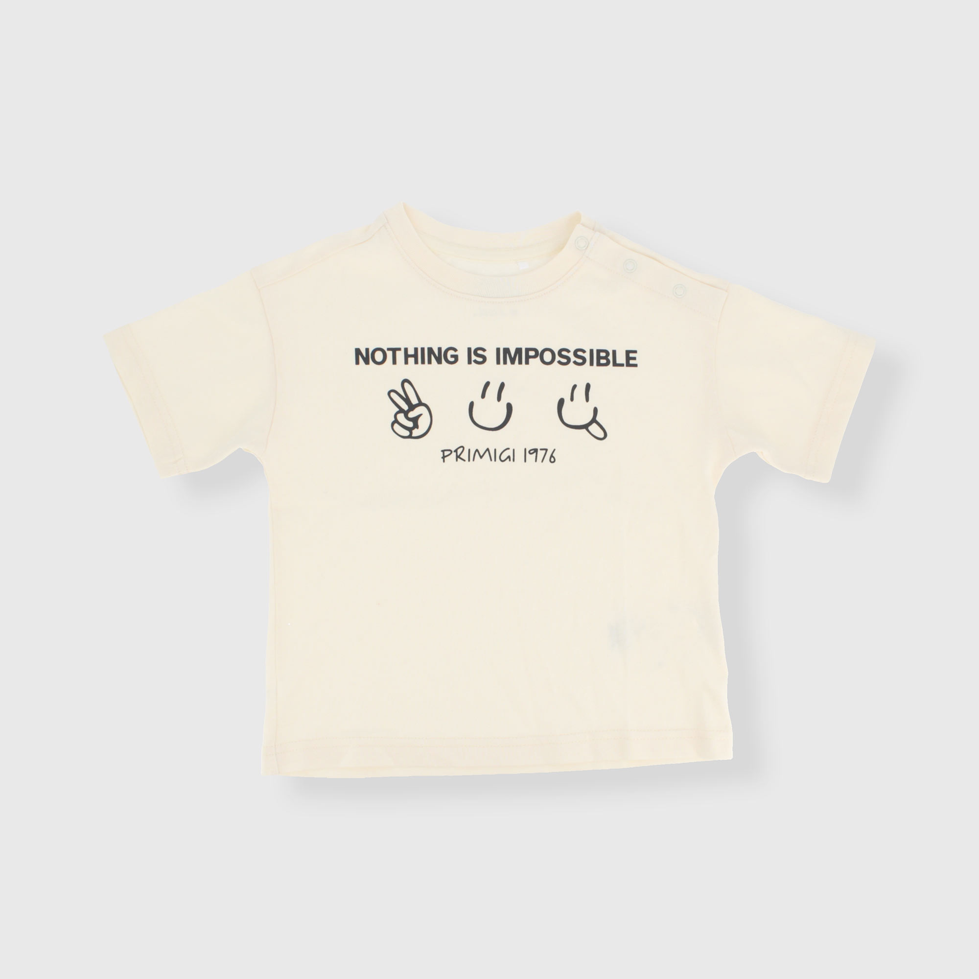 Primigi Maglietta in jersey da bambino, bianco, Taglia 12M