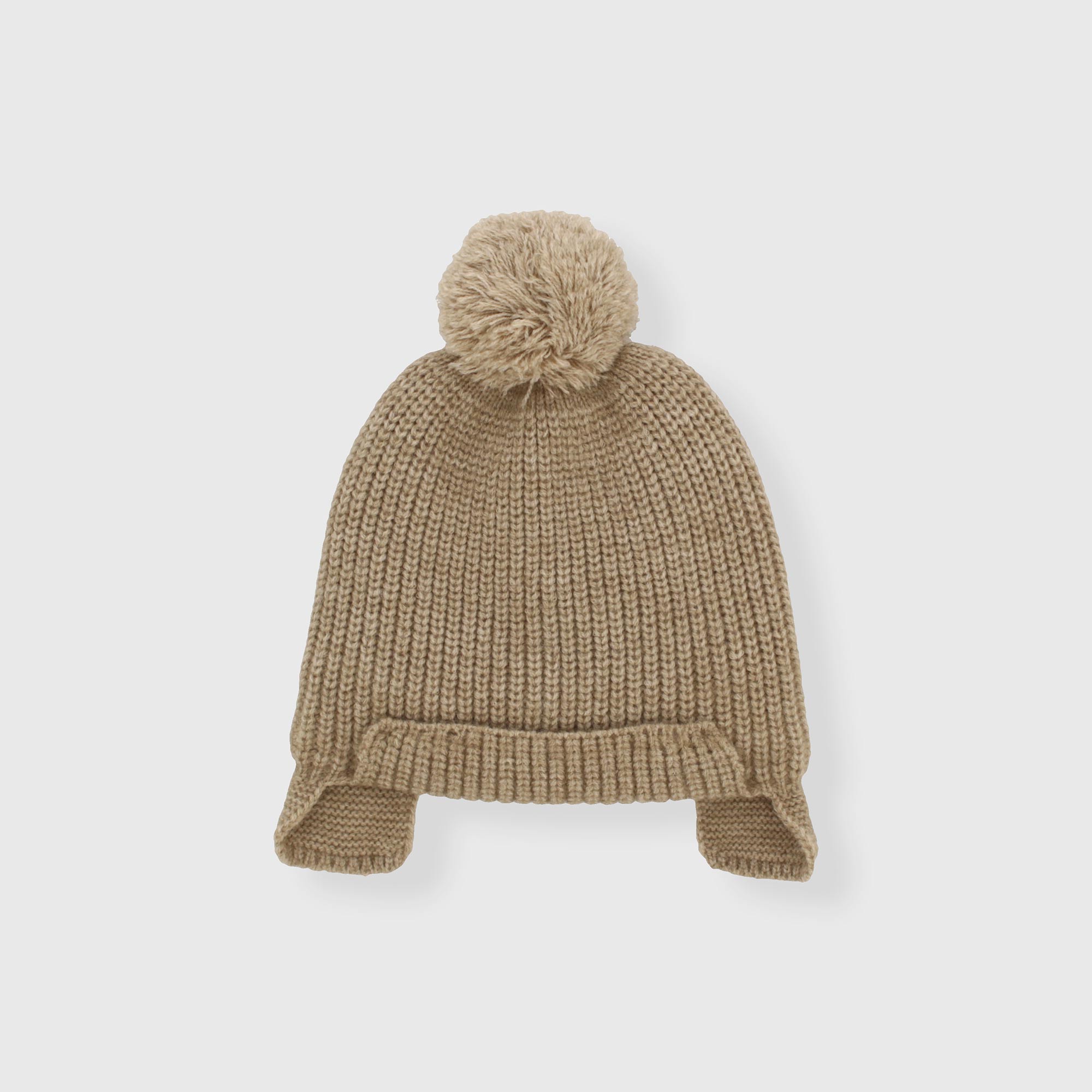 Berretto&#x20;in&#x20;maglia&#x20;da&#x20;bambino,&#x20;BEIGE