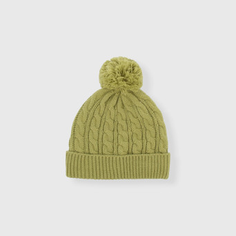Strickmütze für Junge, grün Strickmütze für Junge, grün