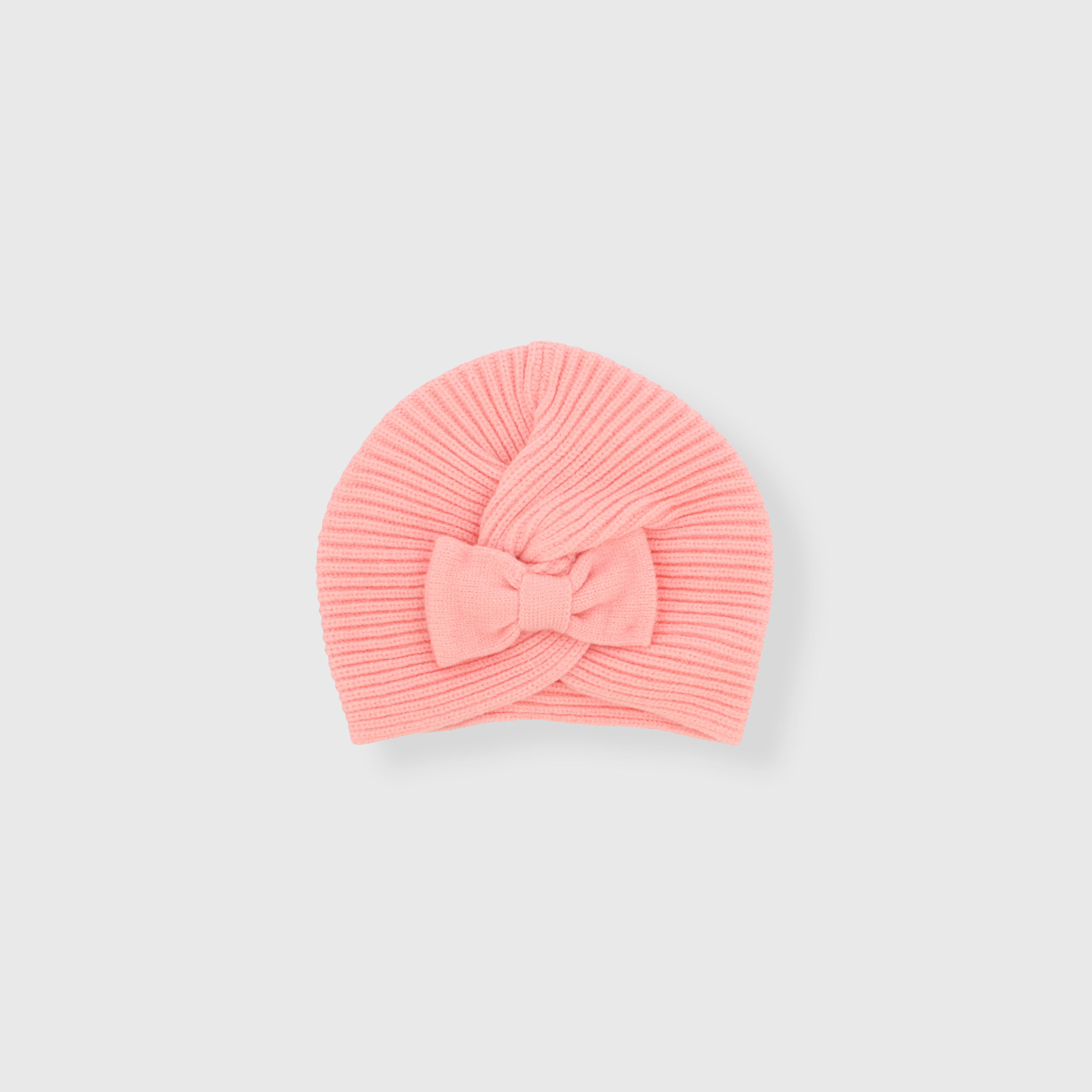 Berretto in maglia da neonata, ROSA