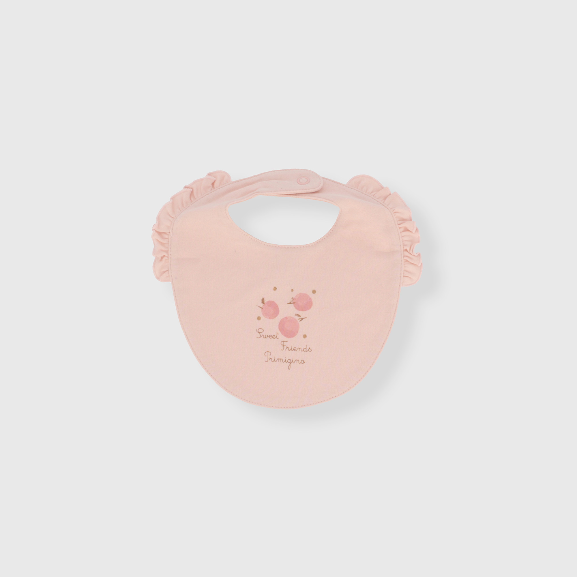 Bavaglino in cotone da neonata, ROSA