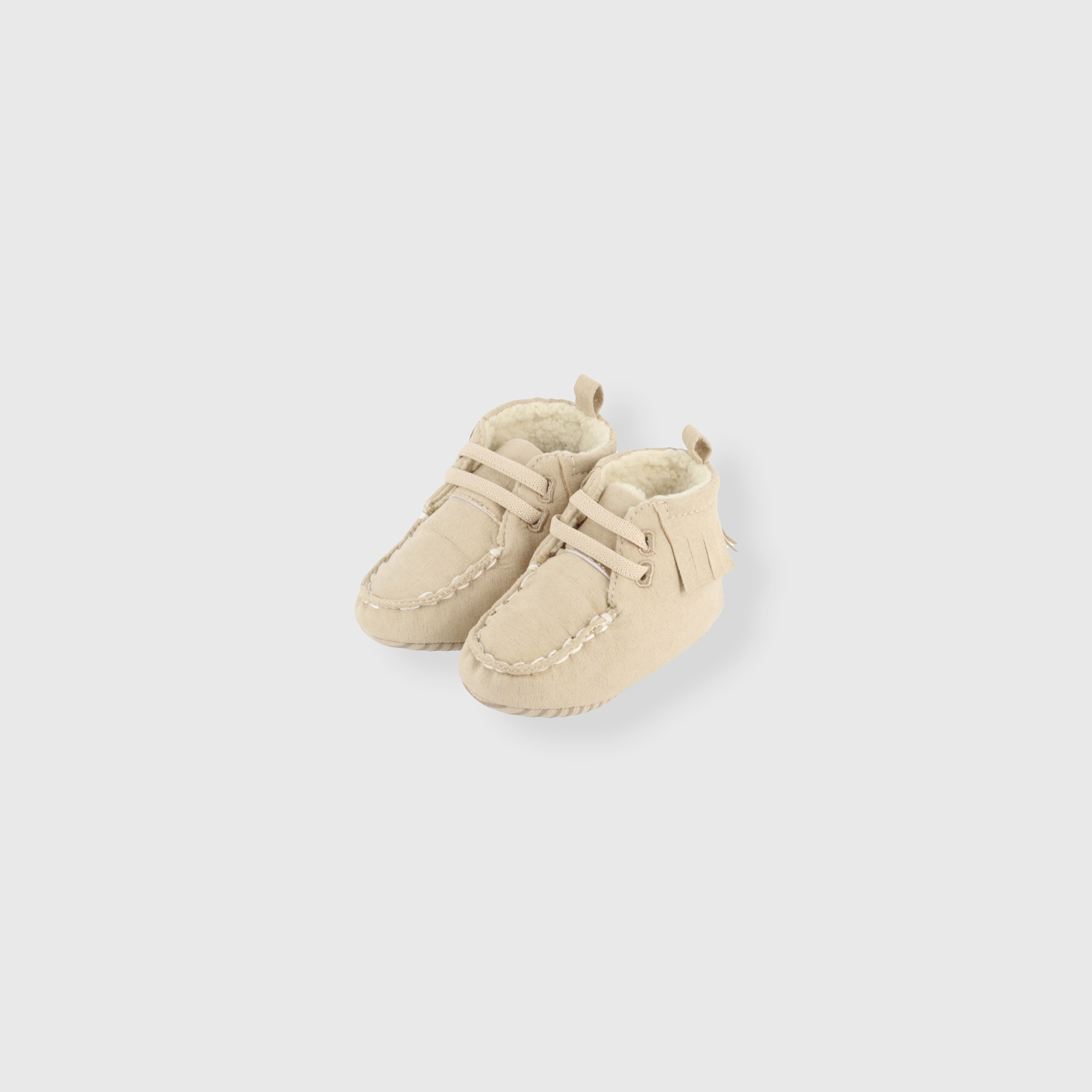 Babyschuhe, beige