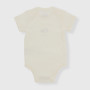 Warm cotton baby bodysuit, white Warm cotton baby bodysuit, white