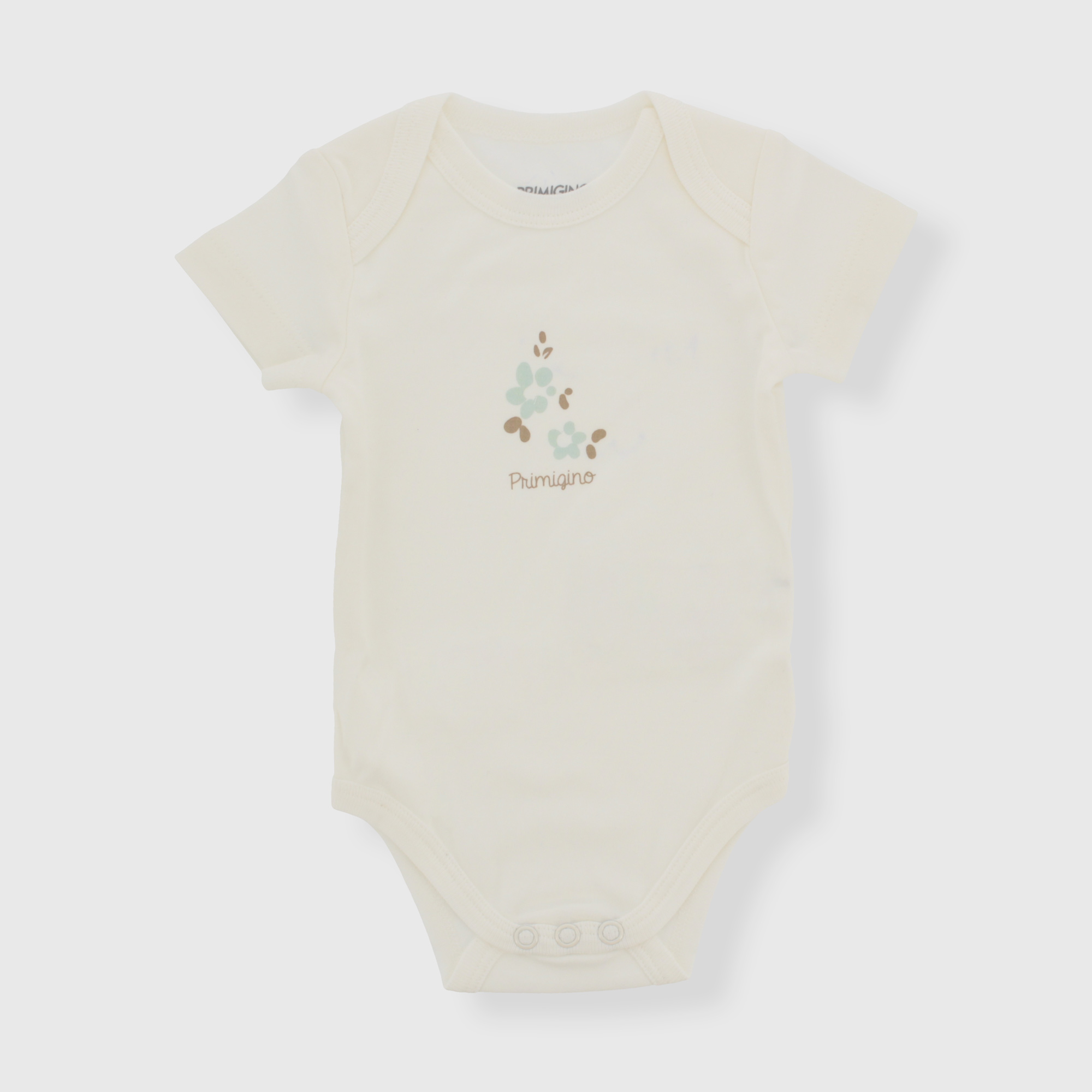 Body in caldo cotone da neonata, BIANCO