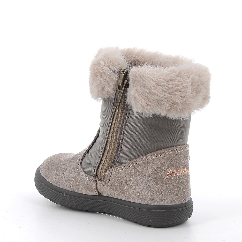 BOTTINES PREMIES PAS GORE TEX AVEC APPLICATION FOURRURE SYNTHETIQUE POUR FILLE