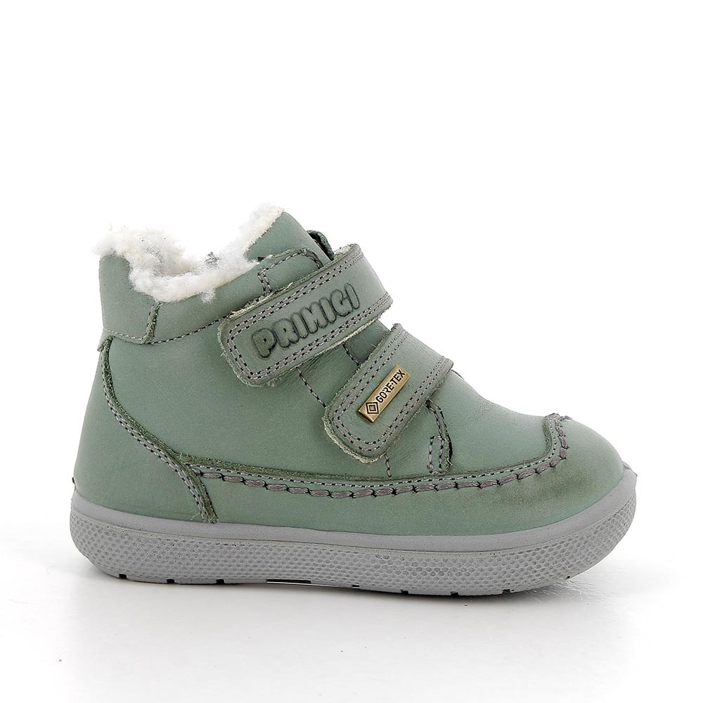 Primigi Scarpe gore-tex in pelle da bambino alga, Taglia 19
