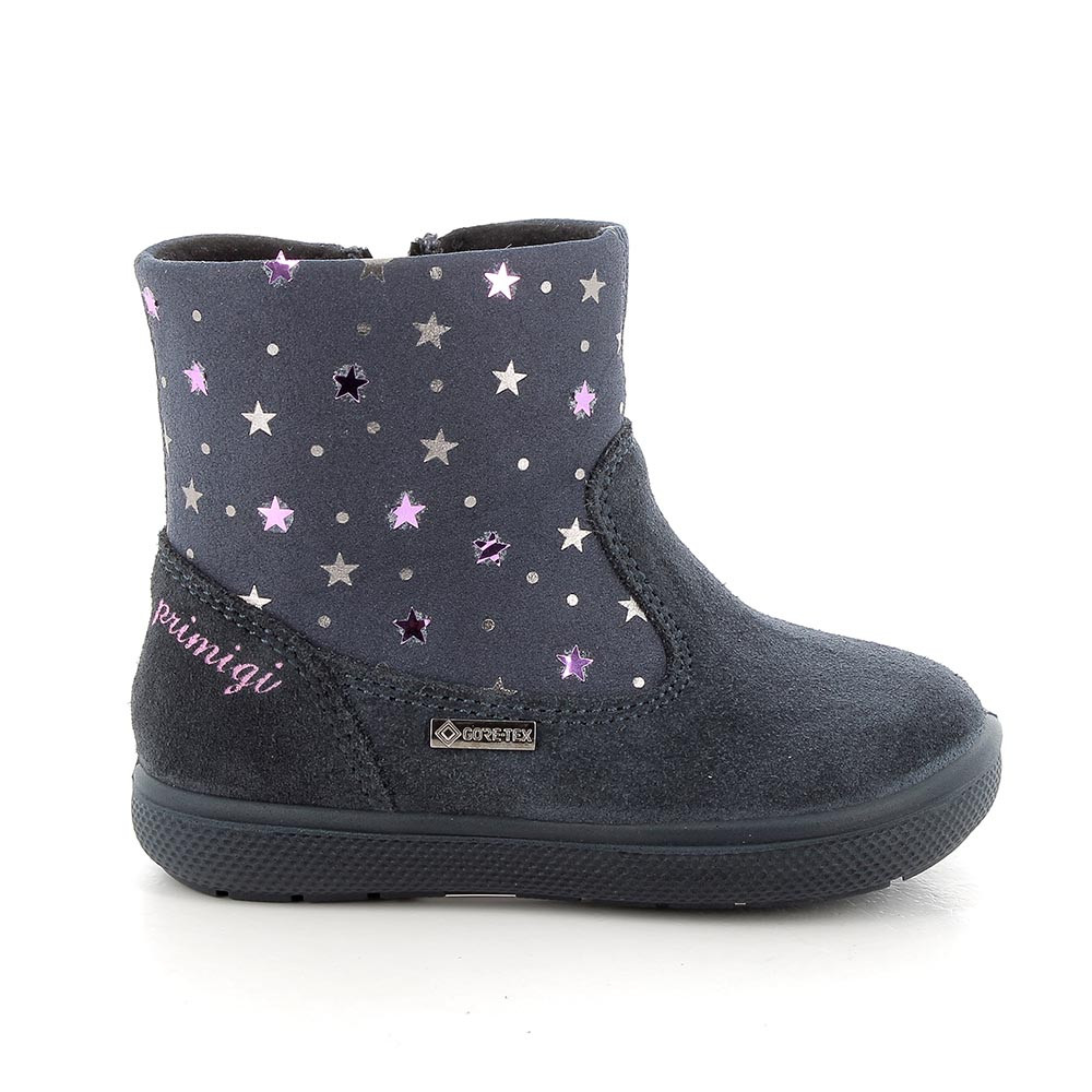 Primigi Stivaletti gore-tex da bambina navy-blu, Taglia 19