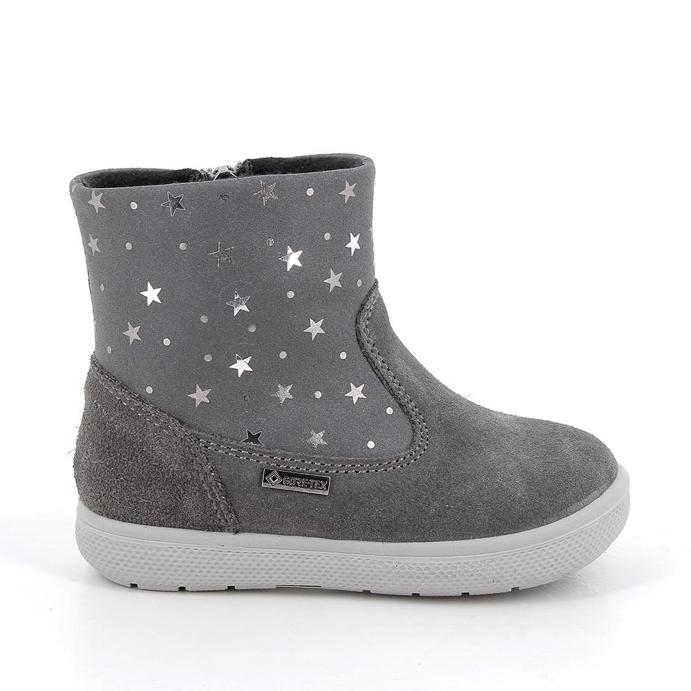 Primigi Stivaletti gore-tex da bambina grigio scuro, Taglia 19